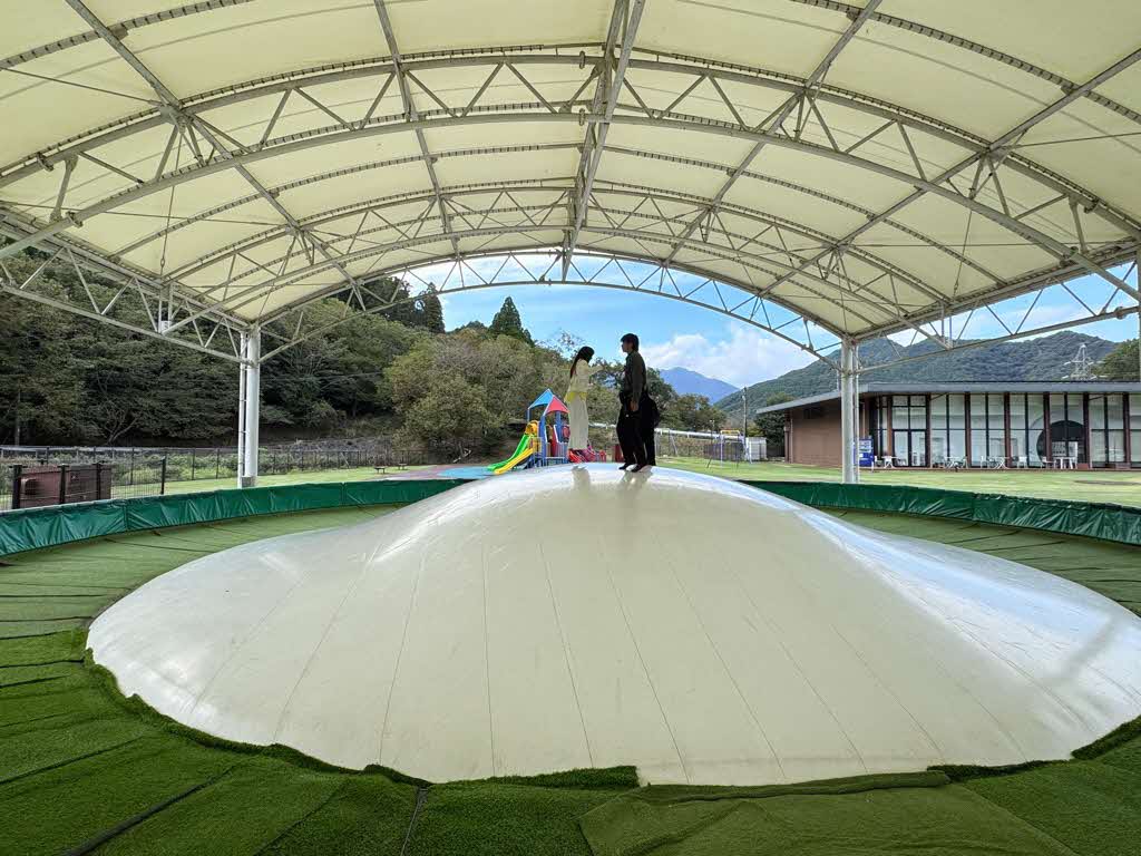 中八重緑地公園視察