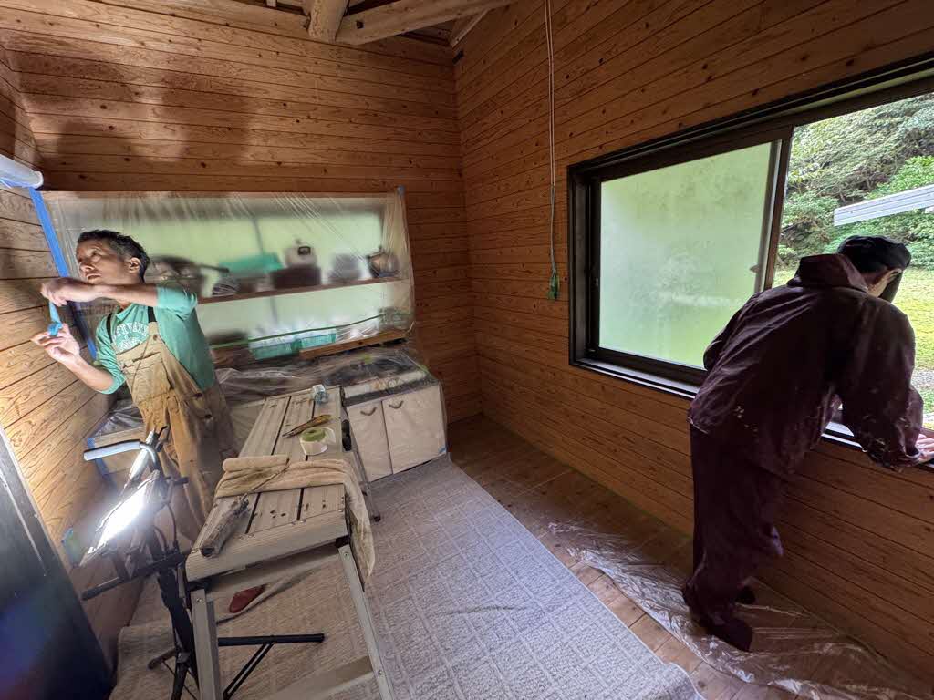 秘境の山小屋DIY2