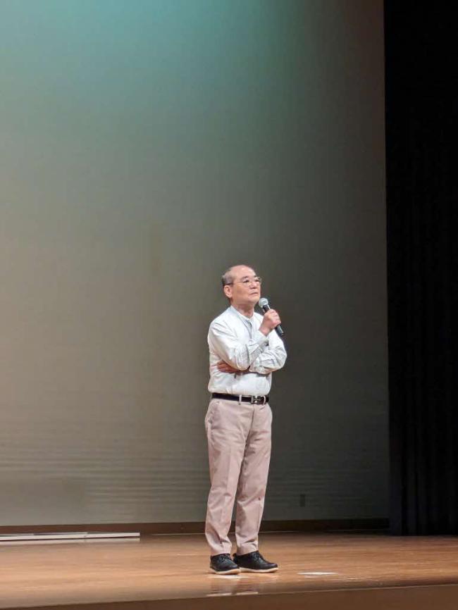 映画上映会北沢監督挨拶