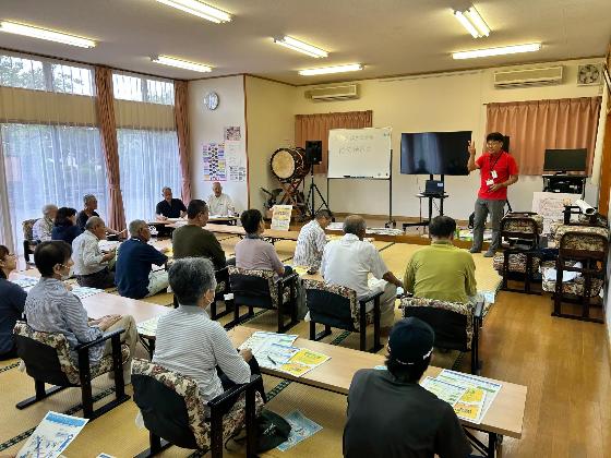 町公民館での防災研修