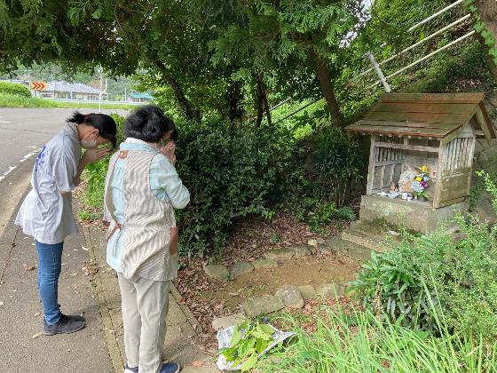 お大師さんへのお供え