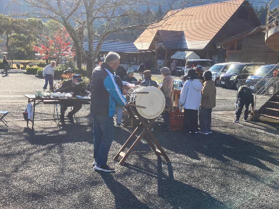 石河内公民館での産業まつり