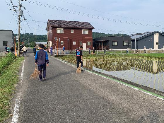 地区清掃活動