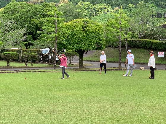 湯屋が坂グランドゴルフ大会