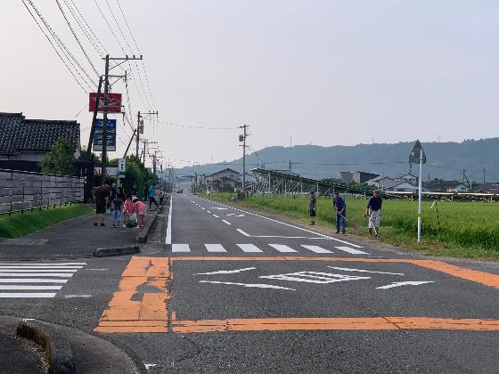 地区清掃活動