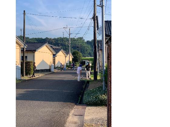 中川原住宅清掃活動