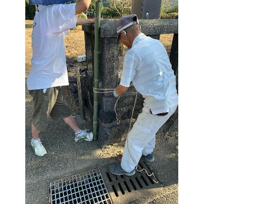 比木地区秋祭り準備