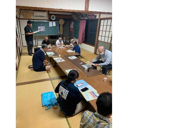 湯屋ヶ坂自治公民館自主防災組織の設立に向けて