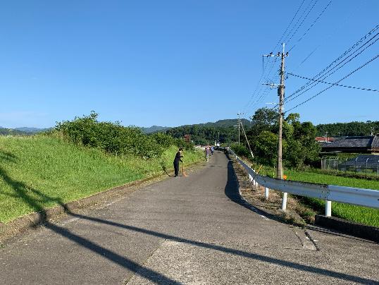 地区の清掃