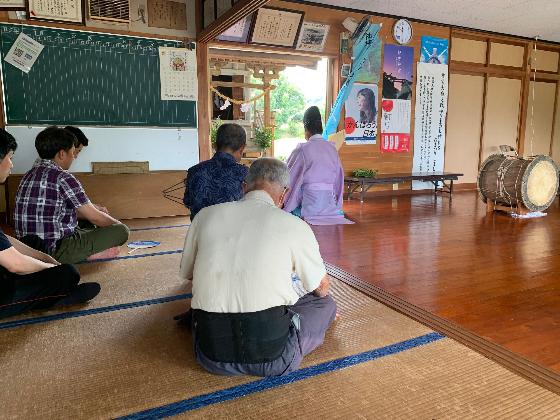 田神での菅原神社祭事