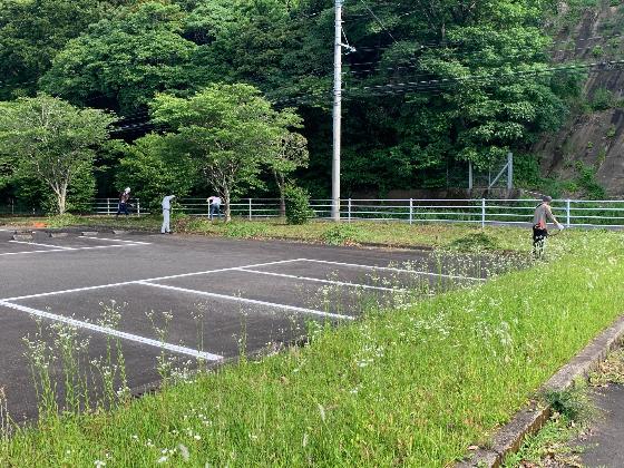 岸立団地地区清掃