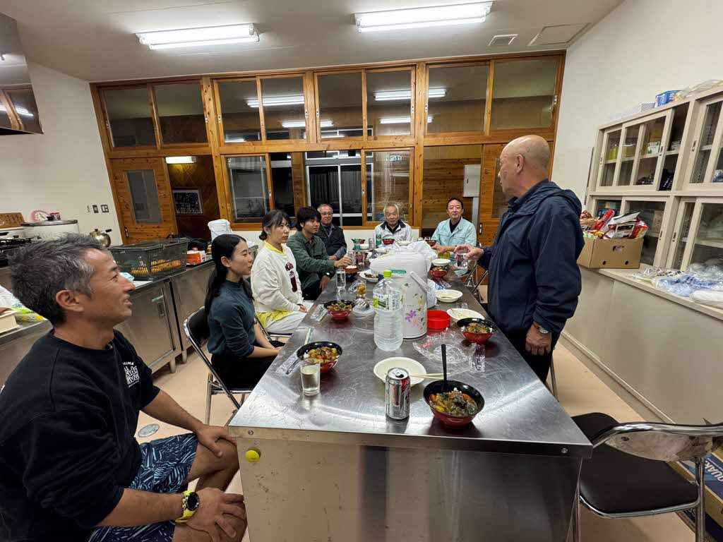 地区住民とのお別れ会